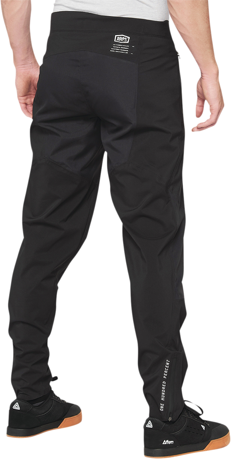 100% Hydromatic Waterproof Pants - Black for US 36 Motorcycle and Off-Road Riding
