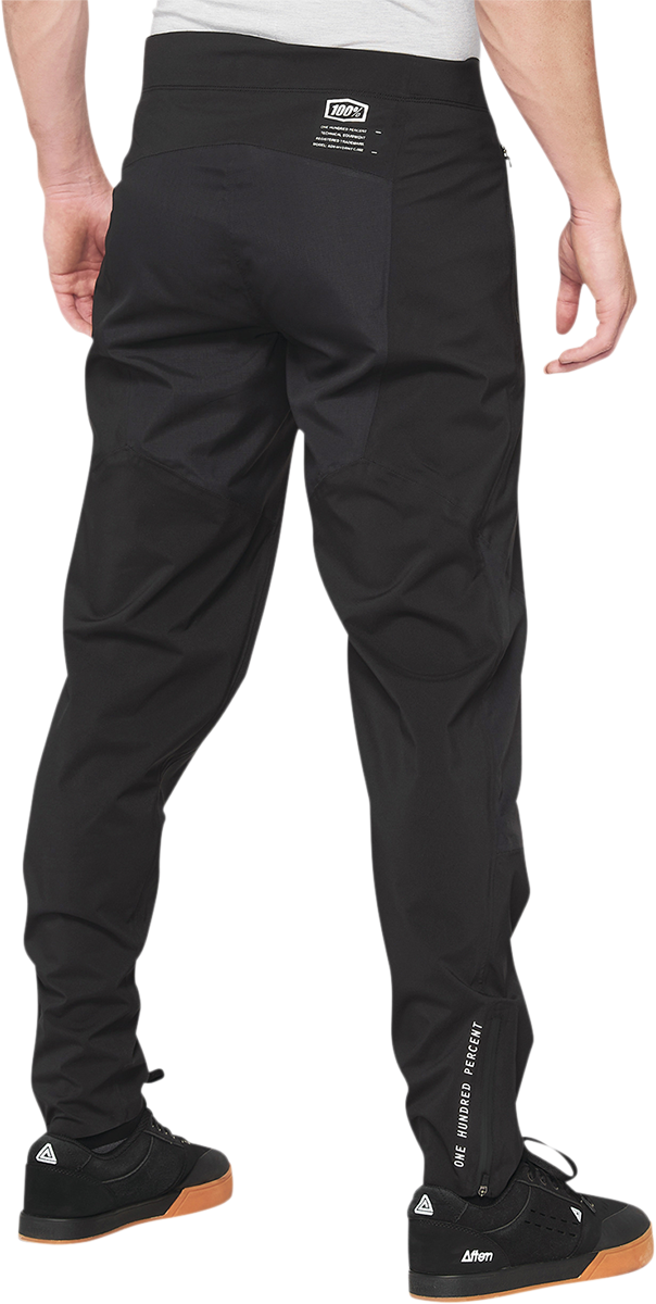 100% Hydromatic Waterproof Pants - Black, US 28 - Durable Motorcycle Riding Gear with Waterproof and Breathable Laminate