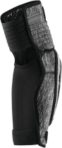 100% Fortis Elbow Guards for Mountain Biking and BMX - Heather Gray/Black, Size L/XL (Part #70006-00004)