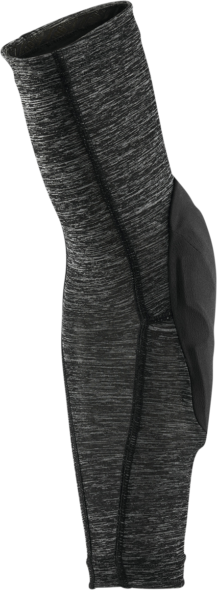 100% Teratec Elbow Guards – Heather Gray/Black, Medium | Designed for Motorcycle & BMX Riders