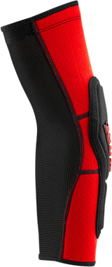 100% Ridecamp Elbow Guards XL by 100% - Red/Black, Model 70000-00012, Suitable for Off-Road Motorcycles and Mountain Bikes
