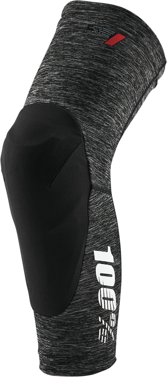 100% Teratec Knee Guards Small by 100% – Heather Gray/Black, Designed for Off-Road & Motocross Vehicles