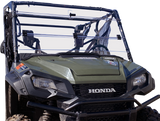 MOOSE OFFROAD Full Folding Windshield - Deluxe for Pioneer V000258-12200M, Fits Jeep Wrangler TJ & Unlimited (1997-2006)