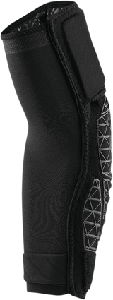 100% Surpass Elbow Guards - Black Large (Part #70008-00003) with Impact Protection for Mountain Biking and BMX