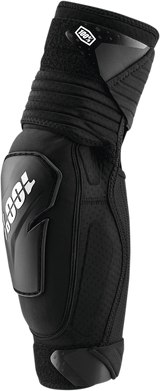 100% Fortis Elbow Guards Black S/M - Durable Impact Protection for BMX, Mountain Biking, and Motocross