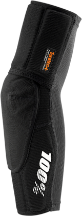100% Teratec Plus Elbow Guards XL by 100% - Black, Model 70004-00004, Compatible with Mountain Bikes and BMX Bikes