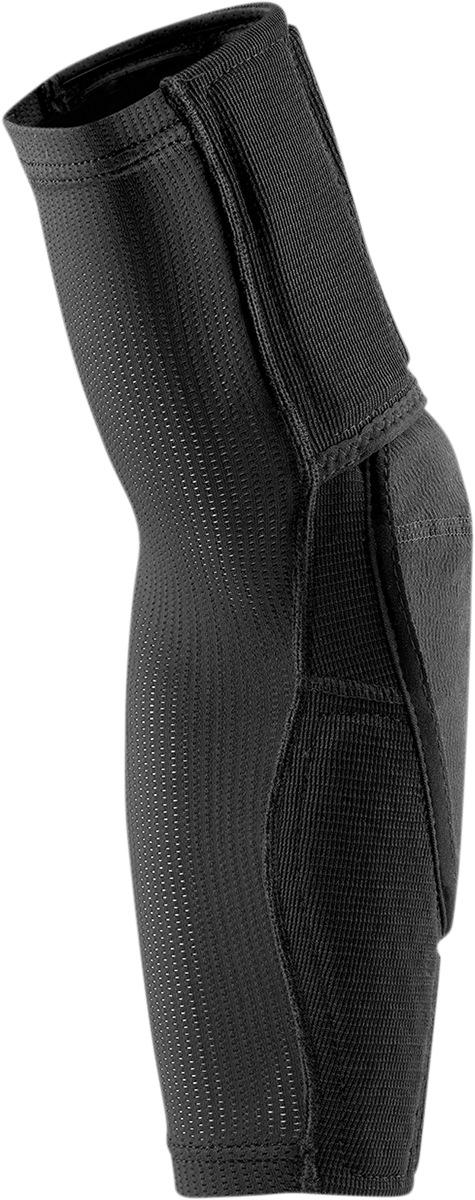 100% Teratec Plus Elbow Guards - Black, Small | Designed for BMX, Mountain, and Road Cycling