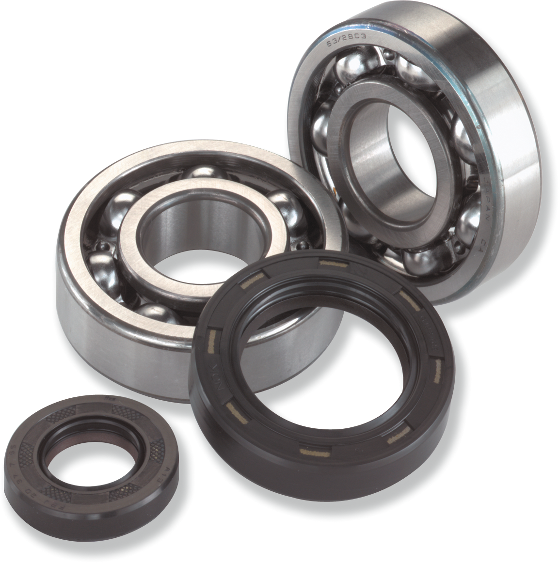 MOOSE OFFROAD Crankcase Bearing and Seal Kit - Kawasaki 24-1010