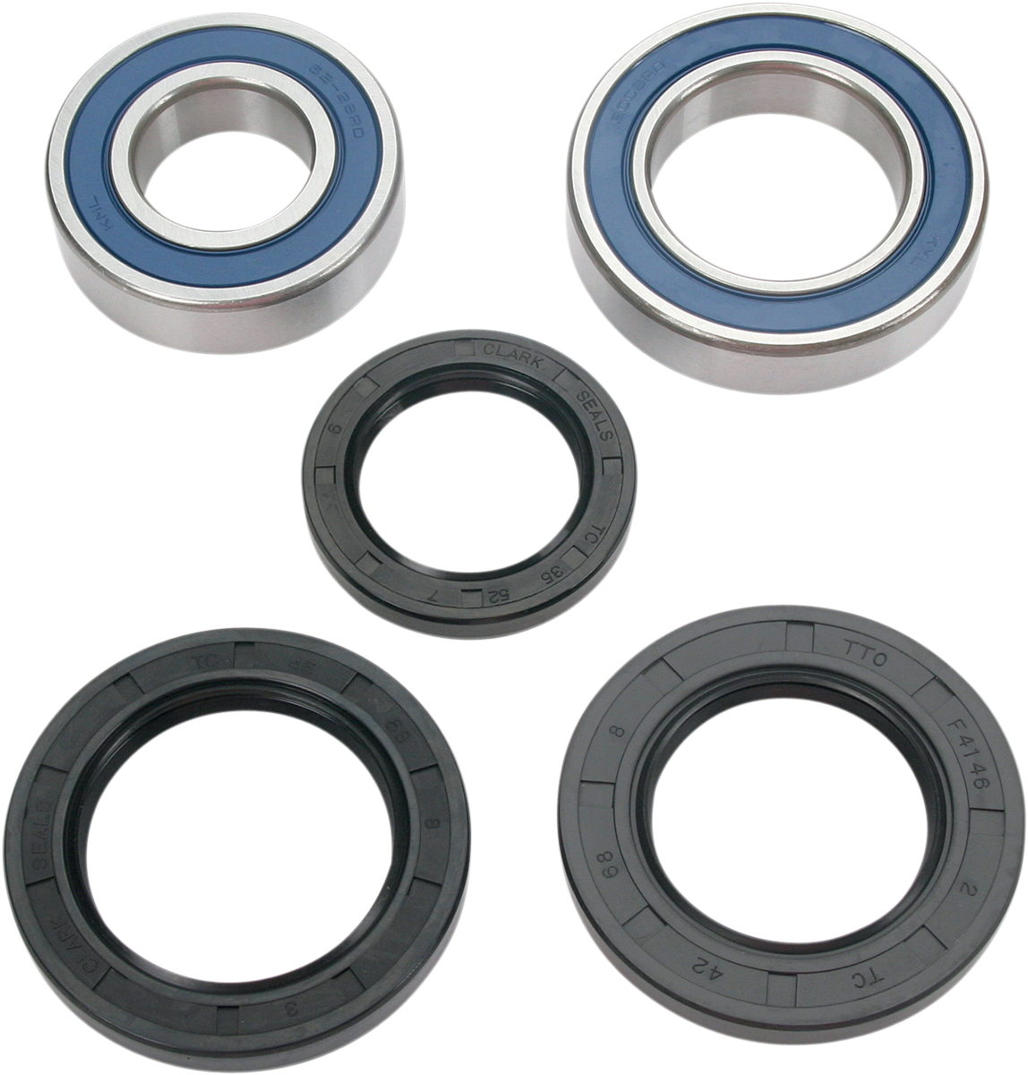 MOOSE OFFROAD Rear Wheel Bearing Kit for Timberwolf 250 – Includes Bearings and Seals