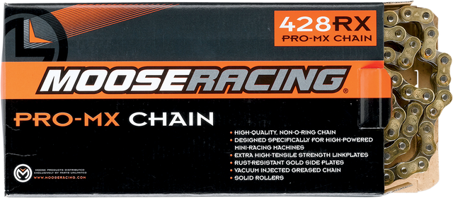 MOOSE OFFROAD 428 RXP Pro-MX - Clip Connecting Link - Gold M575-00-01