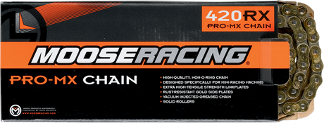 MOOSE OFFROAD 420 RXP - Pro-MX Drive Chain - 114 Links - Gold M576-00-114