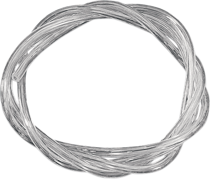 MOOSE OFFROAD Carburetor Vent Line - Clear - 1/8" x 5' 180-1406