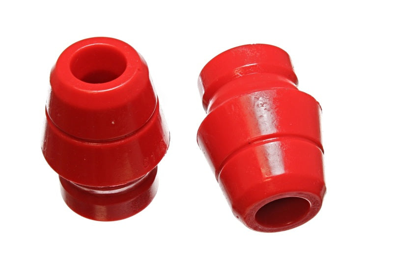 Energy Suspension 2.9101R Front Control Arm Bump Stop Set for 1988-1995 Jeep Wrangler (YJ/TJ) – Red