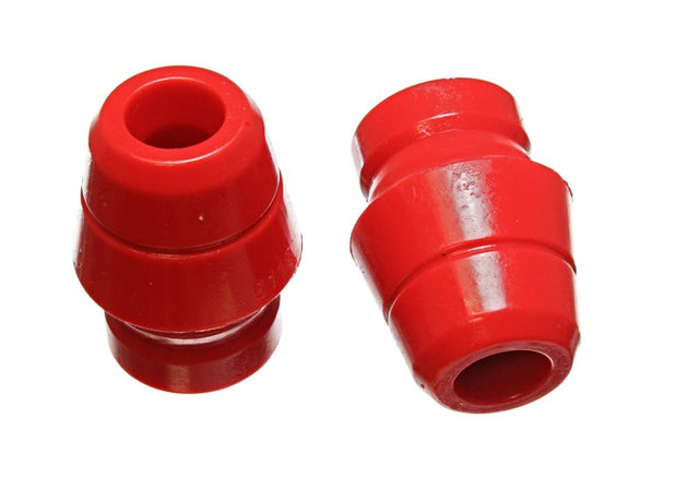 Energy Suspension 2.9101R Front Control Arm Bump Stop Set for 1988-1995 Jeep Wrangler (YJ/TJ) – Red