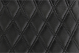 Drag Specialties Seats Extended Reach Predator III Seat for Harley FL '99-'07 with 6.5-Inch Driver Support, Black Stitching