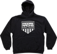 MOOSE OFFROAD Youth Pro Team Hoodie - Black - Large 3052-0631