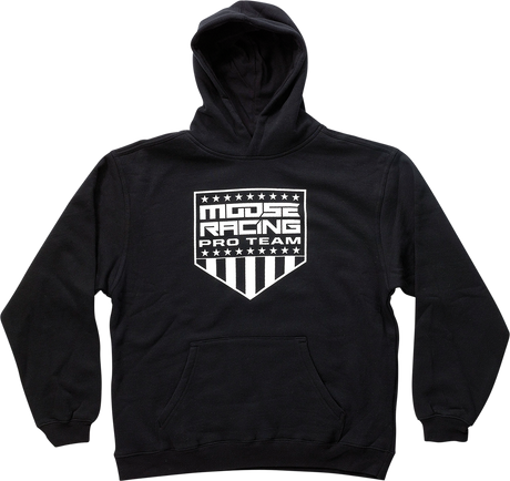 MOOSE OFFROAD Youth Pro Team Hoodie - Black - Large 3052-0631