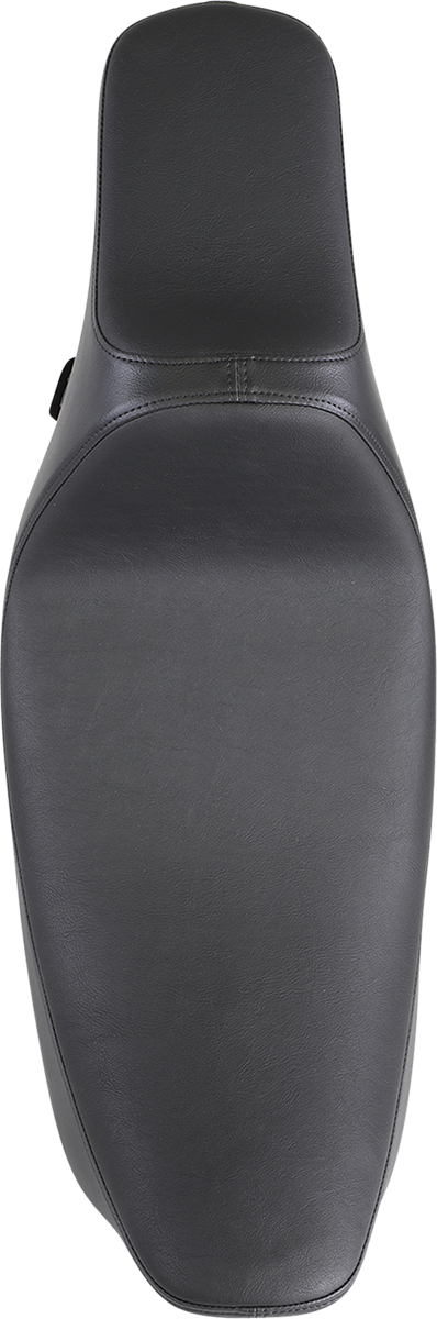 Drag Specialties Seats Extended Reach Predator III Seat for Harley FL '99-'07 with Sissy Bar Compatibility