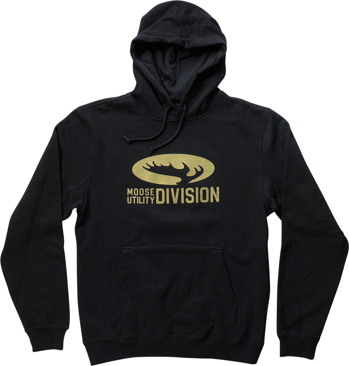 MOOSE OFFROAD MUD Antler Hoodie - Black - Small 3050-5879