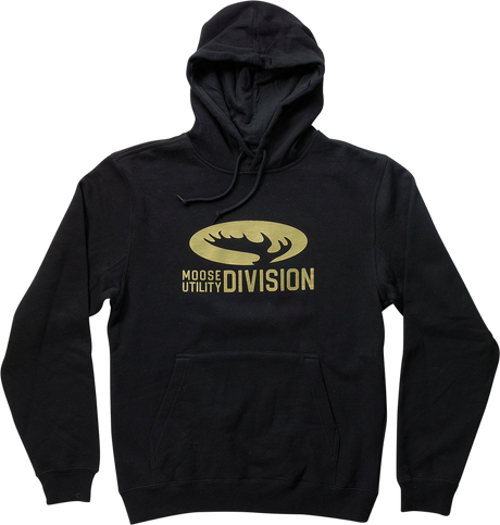 MOOSE OFFROAD MUD Antler Hoodie - Black - Small 3050-5879