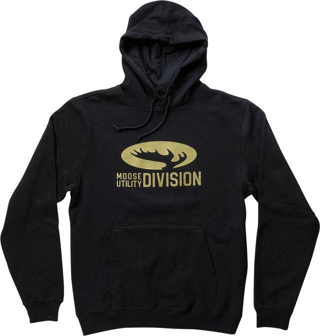 MOOSE OFFROAD MUD Antler Hoodie - Black - Small 3050-5879