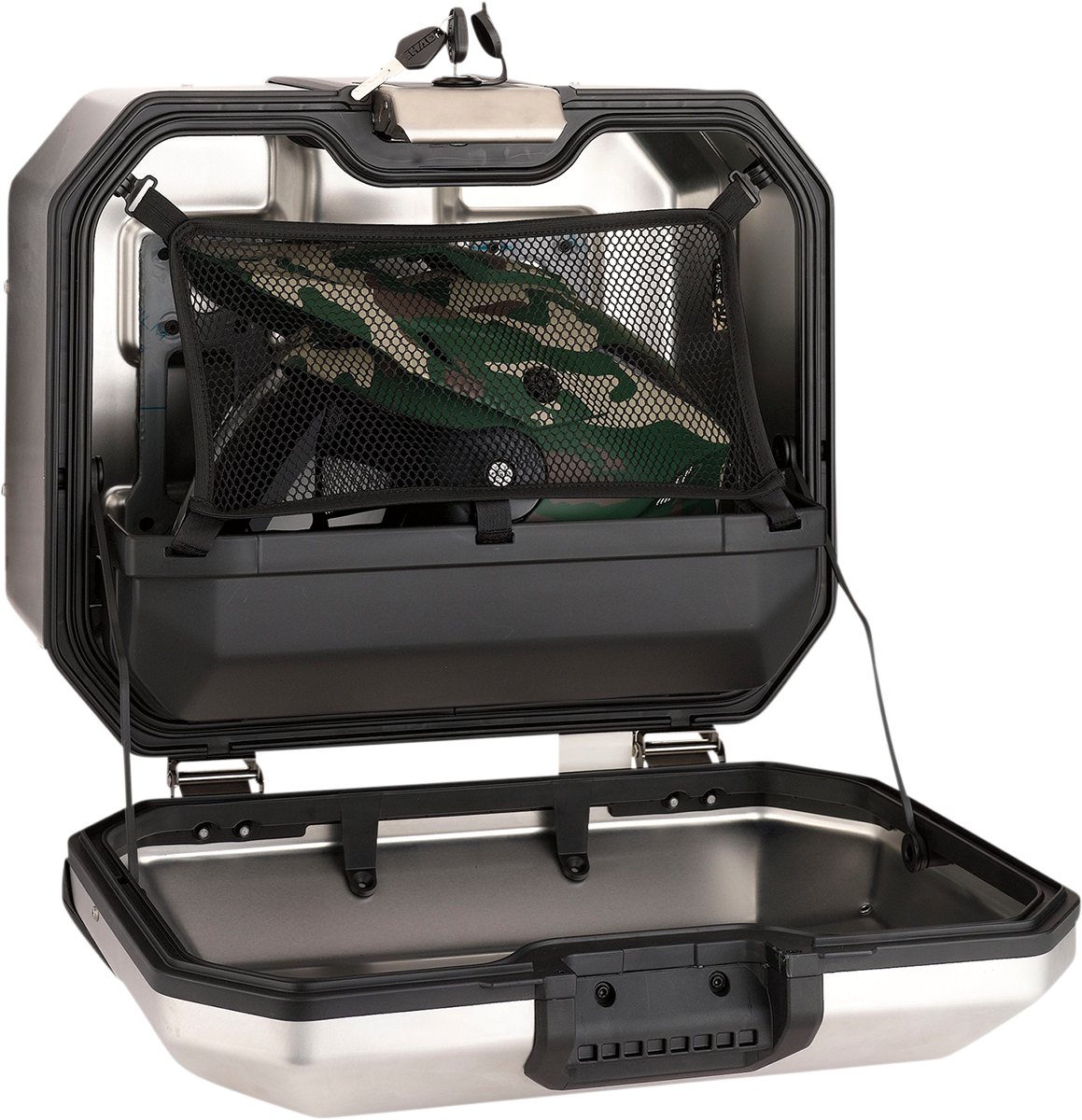 MOOSE OFFROAD Kenai Case - 47 liter - Left - Silver D0TR47100LKM