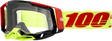 100% Racecraft 2 Goggle - Wiz Clear Lens - Compatible with ATV, UTV, Motorcycle, and Off-Road Vehicles Part #50009-00010