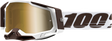 100% Racecraft 2 Snowbird Goggle with True Gold Mirror Lens - Perfect for Off-Road and Motocross Vehicles