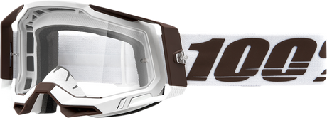 100% Racecraft 2 Snowbird Clear Lens Goggle - Part 50009-00007 for Off-Road and Motocross Vehicles