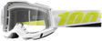 100% Accuri 2 Goggle Peyote with Clear Lens - Perfect for ATV, Motorcycle, and Mountain Biking