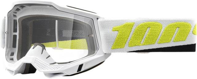 100% Accuri 2 Goggle Peyote with Clear Lens - Perfect for ATV, Motorcycle, and Mountain Biking