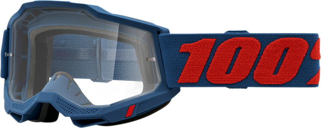 100% Accuri 2 Goggle Odeon Clear Lens - Model 50013-00010 for Motorcycle and ATV Riders