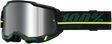 100% Accuri 2 Overlord Goggle with Silver Mirror Lens - Motorcycle and ATV Eye Protection