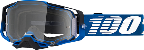 100% Armega Goggle Rockchuck Clear Lens - Perfect for ATV, Motocross, and Off-Road Vehicles