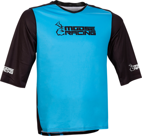 MOOSE OFFROAD MTB 3/4-Sleeve Jersey - Blue - Medium 5020-0251