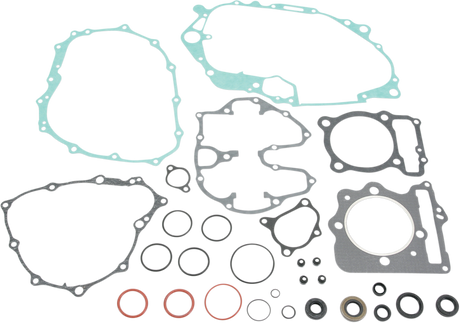 Moose Offroad Motor Gasket Kit with Oil Seal for Honda 811829MSE - Complete Engine and Transmission Rebuild Set