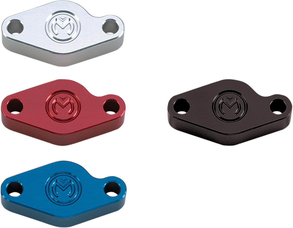 MOOSE OFFROAD E-Brake Block-Off Plate - Black BL-BP6061BK