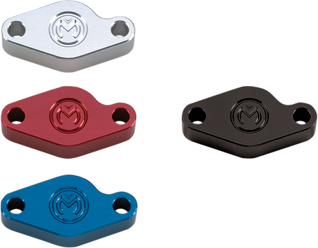 MOOSE OFFROAD E-Brake Block-Off Plate - Black BL-BP6061BK