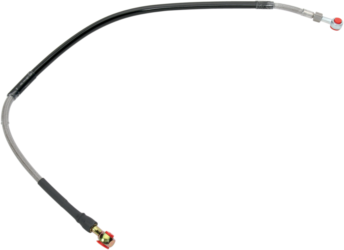 Moose Offroad Stainless Steel Rear Brake Line for Suzuki DR-Z 400 E (Part S01-2-027/P)