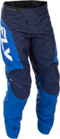 Fly Racing F 16 Pants Blue/Dark Blue/White Size 40 for Off-Road and Motocross Vehicles