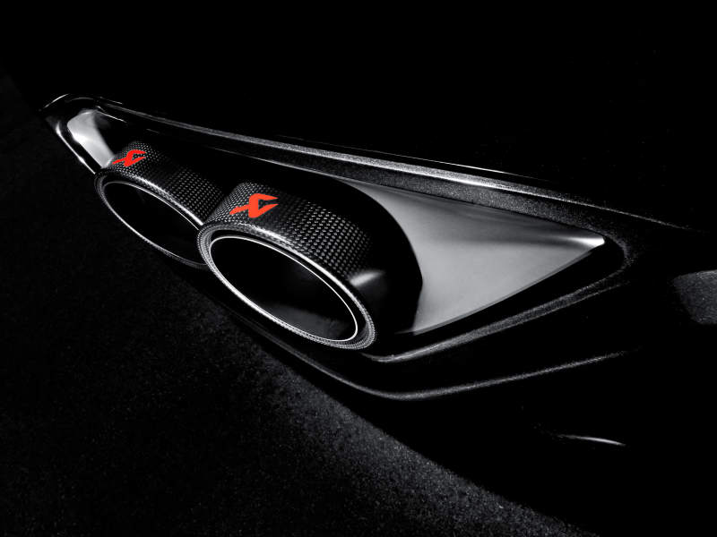 Akrapovic Carbon Tail Pipe Set for Chevrolet Corvette ZO6/ZR1 (C6) 2006-2013
