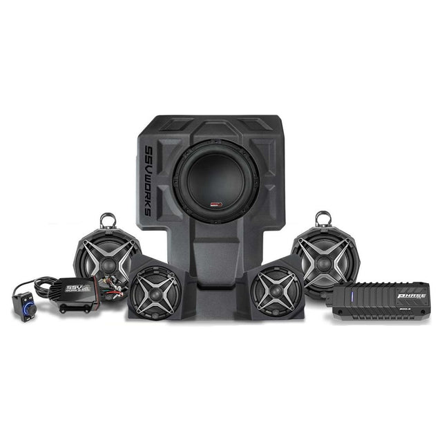 Kawasaki KRX Phase X 5 Speaker Audio Kit | SSV Works