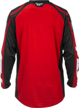 Fly Racing F-16 Jersey in Red/Black/White for Motocross and Off-Road Bikes