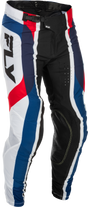 Fly Racing Lite Se Glory Pants for Motorcycle Riding - Size 30, Red/White/Blue, Suitable for Cruiser, Sportbike, and Touring Vehicles