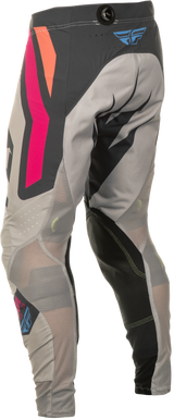 Fly Racing Lite Vice Pants Light Grey/Pink/Coral Size 30 – Motorcycle Riding Gear for Honda, Yamaha, Kawasaki, Suzuki, Harley-Davidson, and more