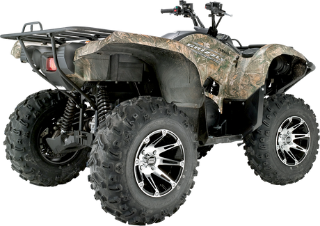 MOOSE OFFROAD Wheel - 387X - Front - Machined Black - 12x7 - 4/156 - 4+3 387MO127156BW4