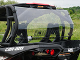 SPIKE Rear Windshield with Vent for Can-Am Maverick and Commander Models - Part 77-2510-V-R