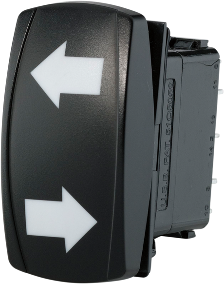 Moose Offroad Rocker Switch - Left/Right Arrow (Part No. TURN-SW-Y) for UTVs and ATVs