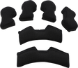 100% Trajecta Cheek Pads - Thick (Part Number 89022-00002) for 100% Trajecta Helmets
