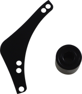 ARLEN NESS Replacement Breather Bolt Cover Plate - Inverted/Method/Clear Tear/Sidekick - Left - Black 600-052
